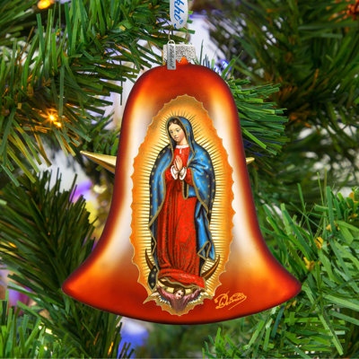 Collection de splendor de décoration en verre mary of guadalupe