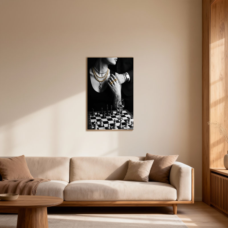 Verre à vin Fashion Elegant Woman, H 40 po x l 28 po