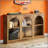 Rustic Side Table,Practical Entryway Table,Console Table-1823845684