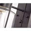 Applique murale à bras noir antique rustique 6,9 po Kettner