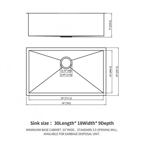 Dimensions du produit
