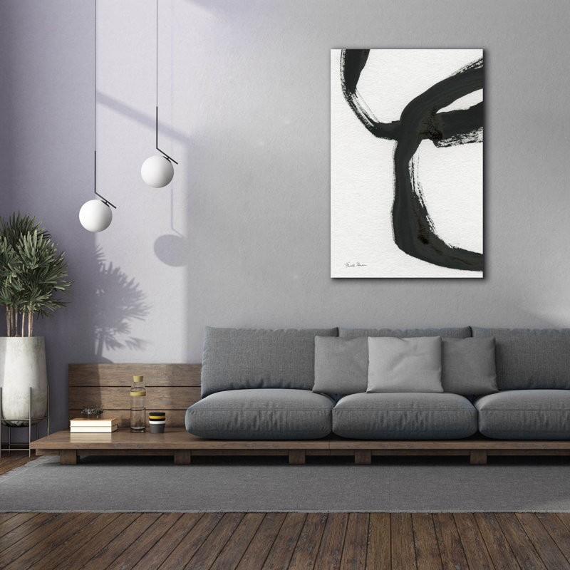  «Inky 4» par Farida Zaman, art mural sur toile, 40 po x 60 po