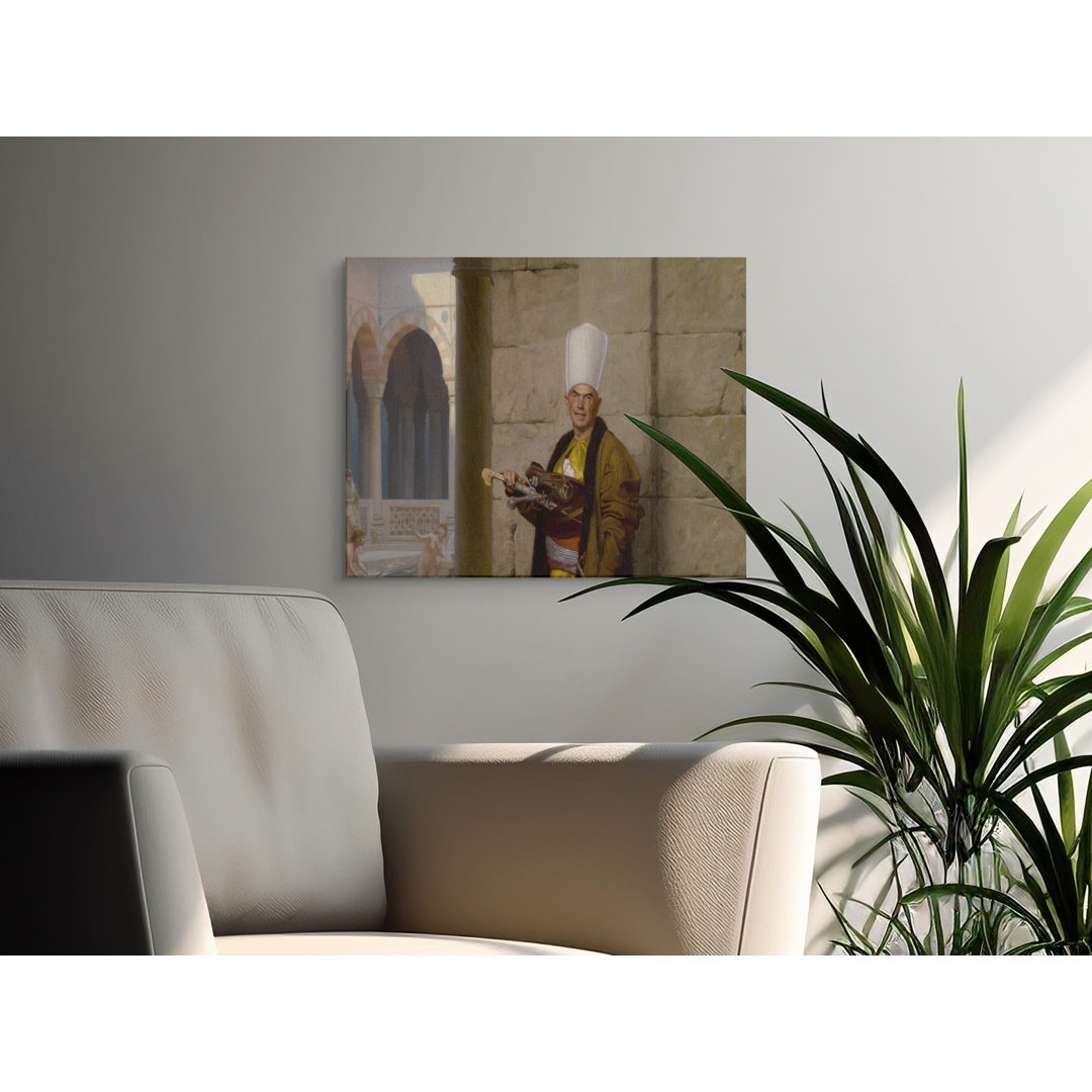 Turkish Bath Canvas Wall Art, Gallery Wrapped Matte Print, Ottoman Era Artwork, Ready to Hang, Archival Quality, Fine Art Canvas Print
