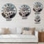 Horloge murale Organic Architectural Flow IV-93379972