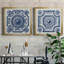 Indigo Medallion II - ensemble de 2 reproductions d'impressions-68154063-83207772-83207763