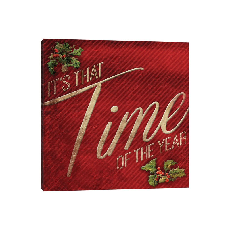 Time Of The Year by Jace Grey - Wrapped Canvas Print, 30.48 cm H x 30.48 cm W