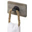 Wood Wall Mounted Rope Towel Ring-1135474170