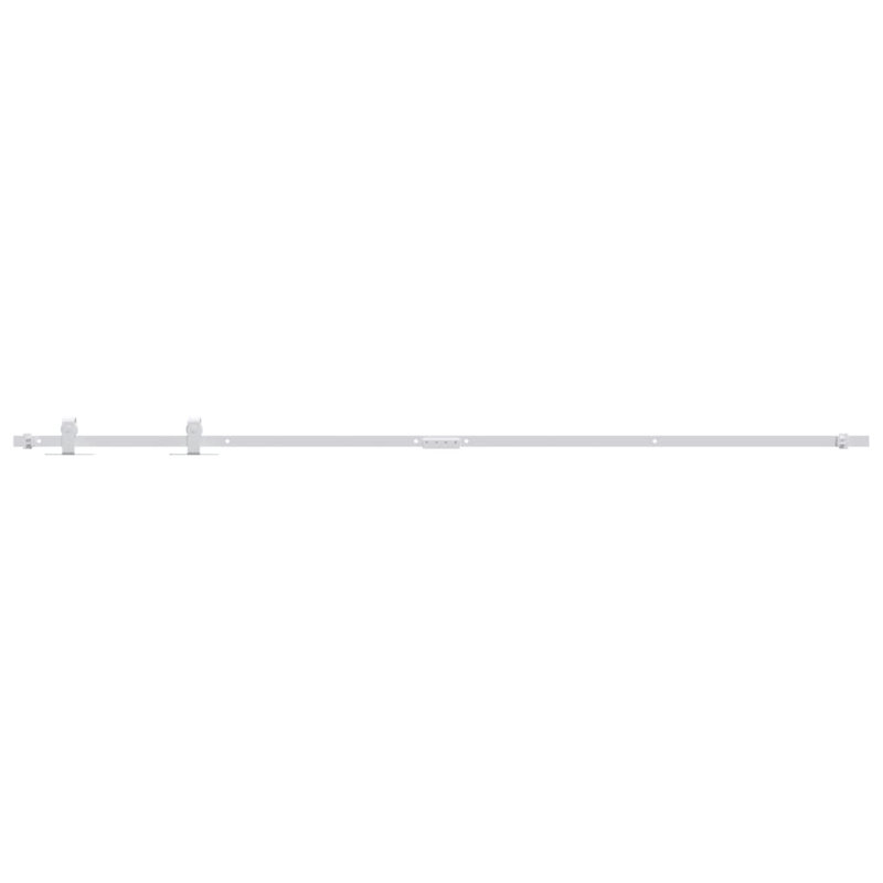 Afet Mini Sliding Barn Door Push, 183cm, White