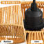3 - Light Rattan Farmhouse Bohemian Pendant