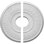 Médaillon de plafond Endurathane Berkshire, P 15 3/4 po x P 3 7/8 po x P 3/4 po (convient aux auvents jusqu'à 7 po), deux pièces, apprêté en usine
