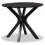Ensemble de salle à manger 5 pièces Rizzo en bois fini brun foncé, H 38,6 po x l 17,9 po x P 19,3 po-1144763146-1144763140-1144763136
