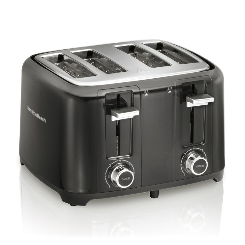 Hamilton Beach 4 Slice Toaster, Black