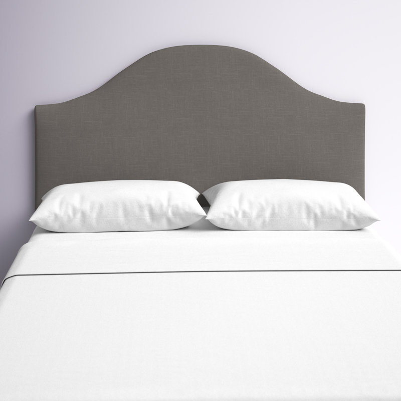 Tête de lit tapissier Hermosa, Grand, Velours perle classique