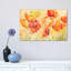 Watercolor Poppy Meadow Spice Landscape by Cynthia Coulter - Print on Canvas-1628830384-1619937380