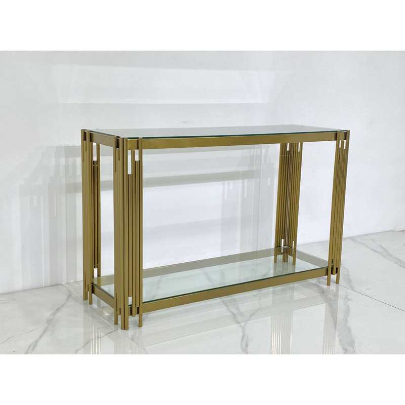 Console en verre Karol