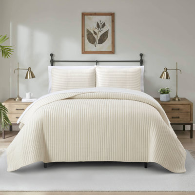 Ensemble de courtepointe en polyester Aurelia