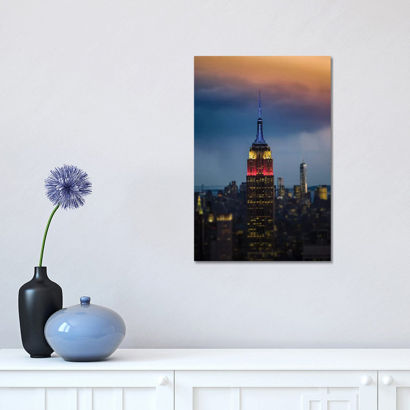 Empire 1 Piece Wrapped Canvas Wall Art, 30.48 cm H x 45.72 cm W