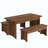 Farmhous Style Kitchen Table,3-Piece Dining Table,Computer Desk