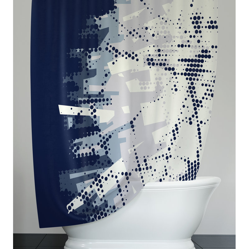 Rideau de douche, L 70 po x L 72 po