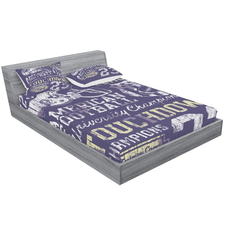 Microfiber Sheet Set, Full Sheet Set with Fitted Sheet