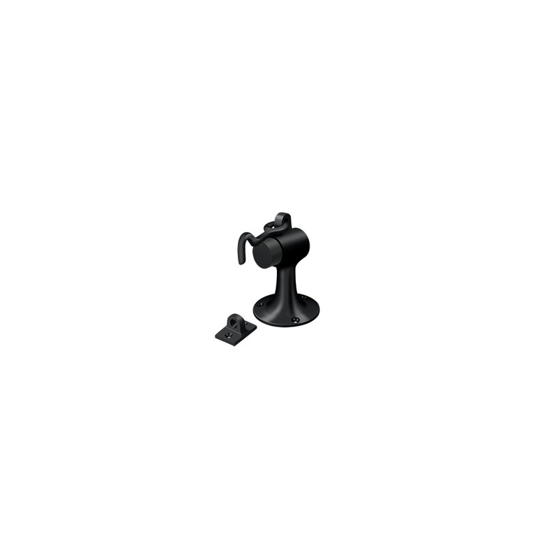 Door Stop, Painted Black