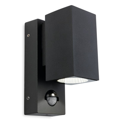 Dino 15cm H Integrated LED Outdoor Armed Sconce