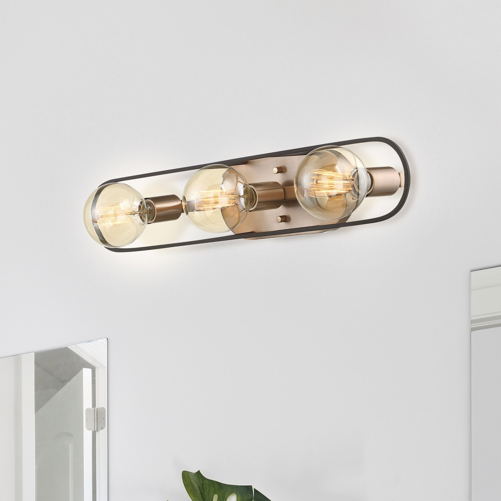 Brielle 3-Light Dimmable Vanity Light