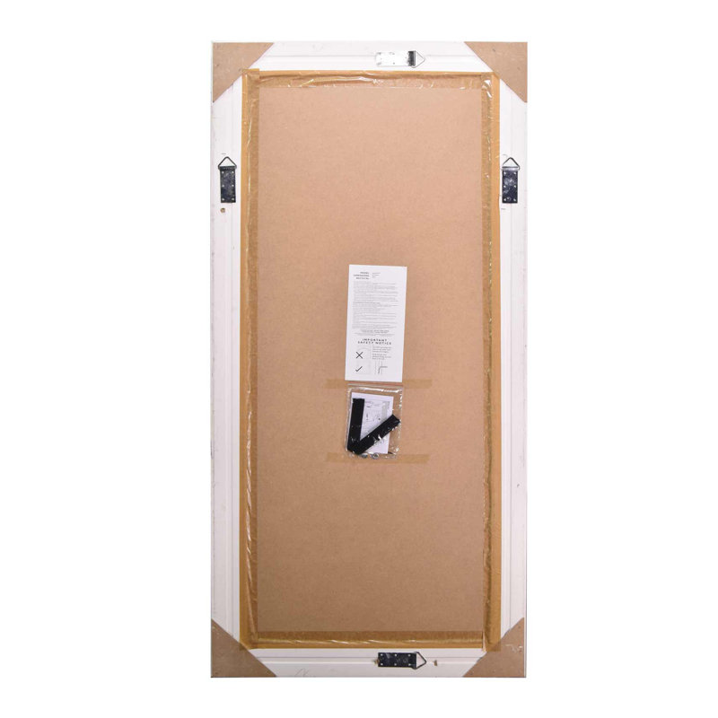 Fraire Wood Mirror, Cream