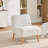 Upholstered Tufted Armless Chair-1813368767