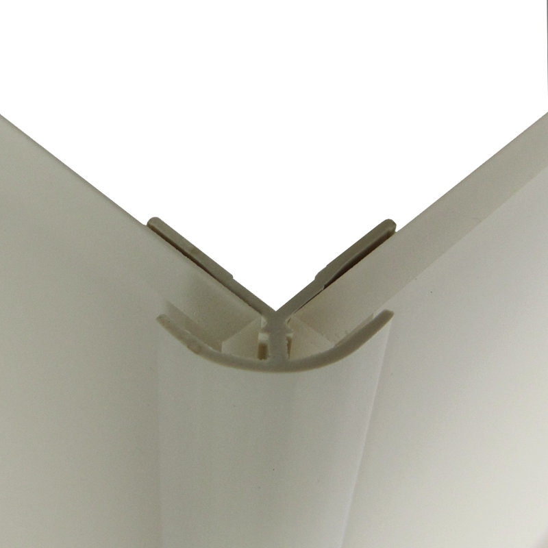 0.8" x 96" Wall Paneling in Grey