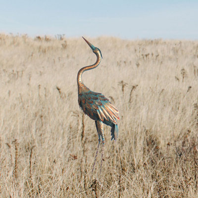 Statue de jardin Paidyn Crane