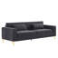 85.8" Velvet 3-Seater Sofa-1042448538