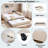 Upholstered Daybed With Trundle And Usb-1267252276