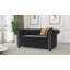 Chesterfield Hanna Sofa Set with Sleeping Function 3+2+1 Made of Velvet Fabric with Solid Wood Legs-1703487649