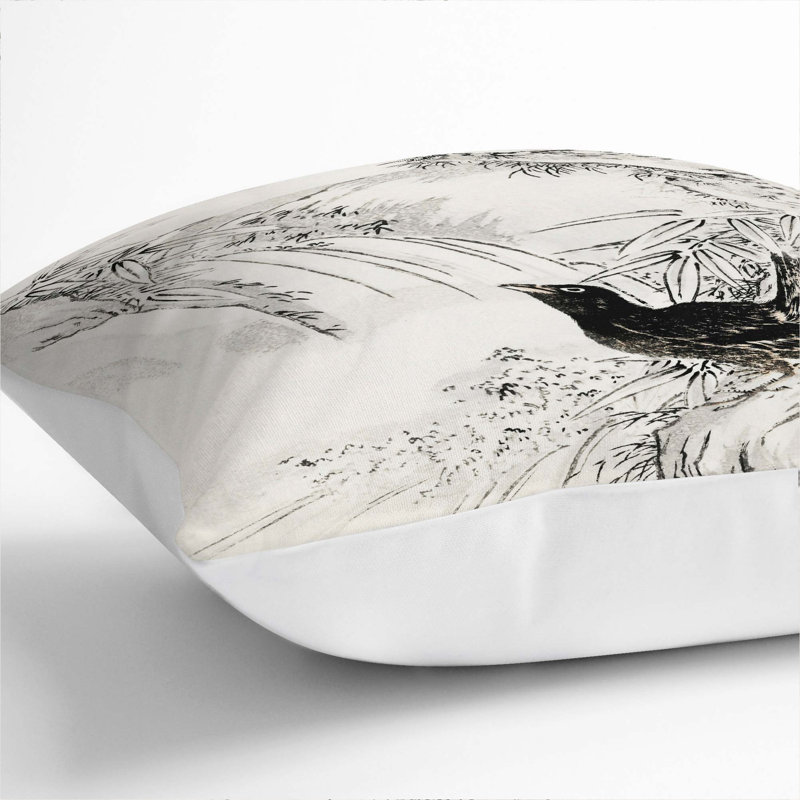 Square Cushion, 55cm H x 55cm W x 20cm D, White