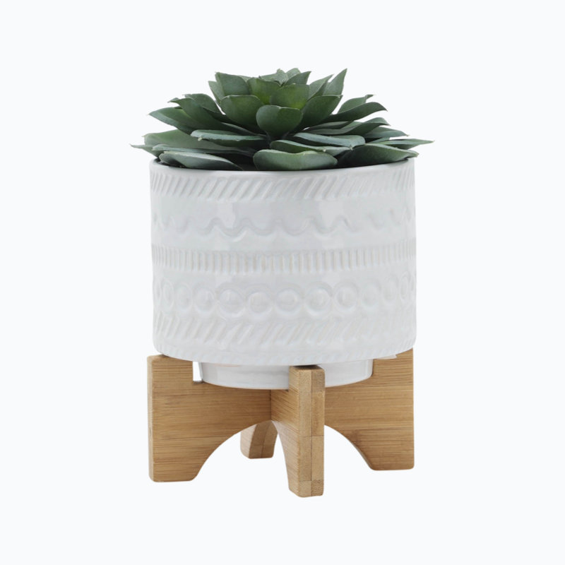 Pot de fleurs en céramique Katinna