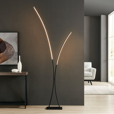 Lampe sur pied arquée 85 po Bilbey