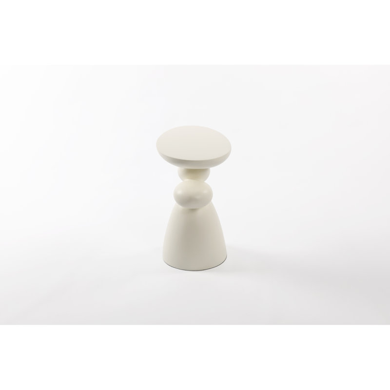 Table de bout Lucky Stone, table d'appoint en fibre de verre, table de coin minimaliste moderne, table basse avec décoration, pour le salon, la chambre à coucher, la chambre d'amis