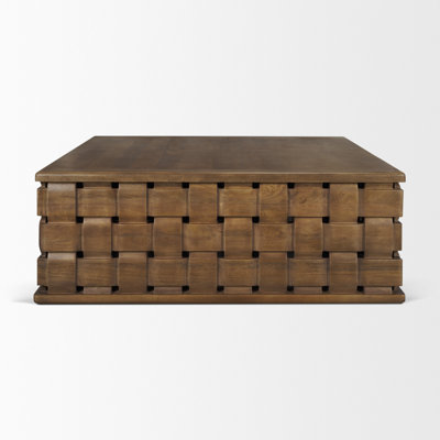 Niya 48" Square Mango Coffee Table