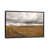 Distressed Black Floater Framed Canvas selected