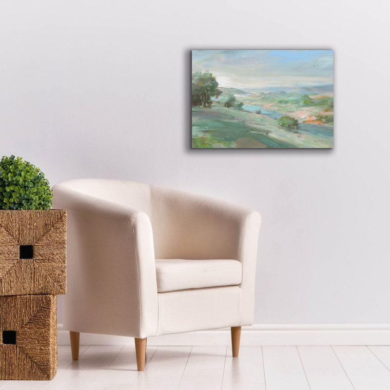  «Valley In Sunshine» par Danhui Nai, art mural sur toile, H 18 po x l 26 po
