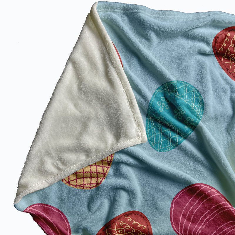 Bingen Throw Blanket, W127 x L152cm, Blue
