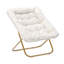 Fauteuil surdimensionné rembourré avec soucoupe et repose-pieds-2002764923