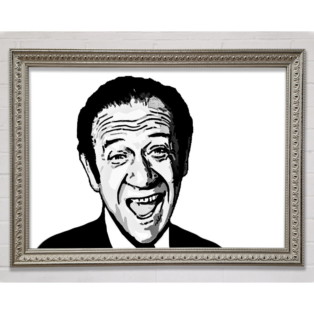 Sid James Carry On Films - Einzelner Bilderrahmen Druck