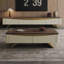 Light luxury high-end walnut solid wood tea table-105507665