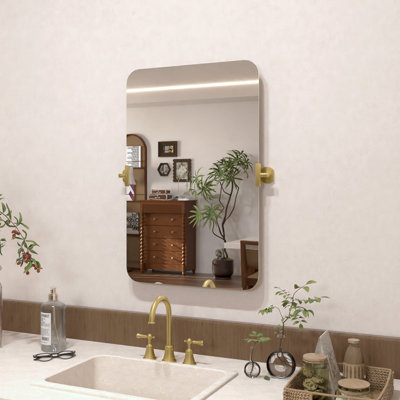 Tilt Wall Mount Bathroom Vanity Mirror