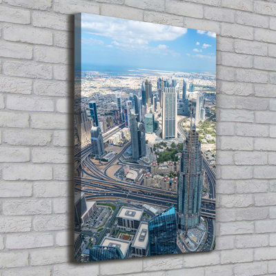 Skyscrapers - Wrapped Canvas Print