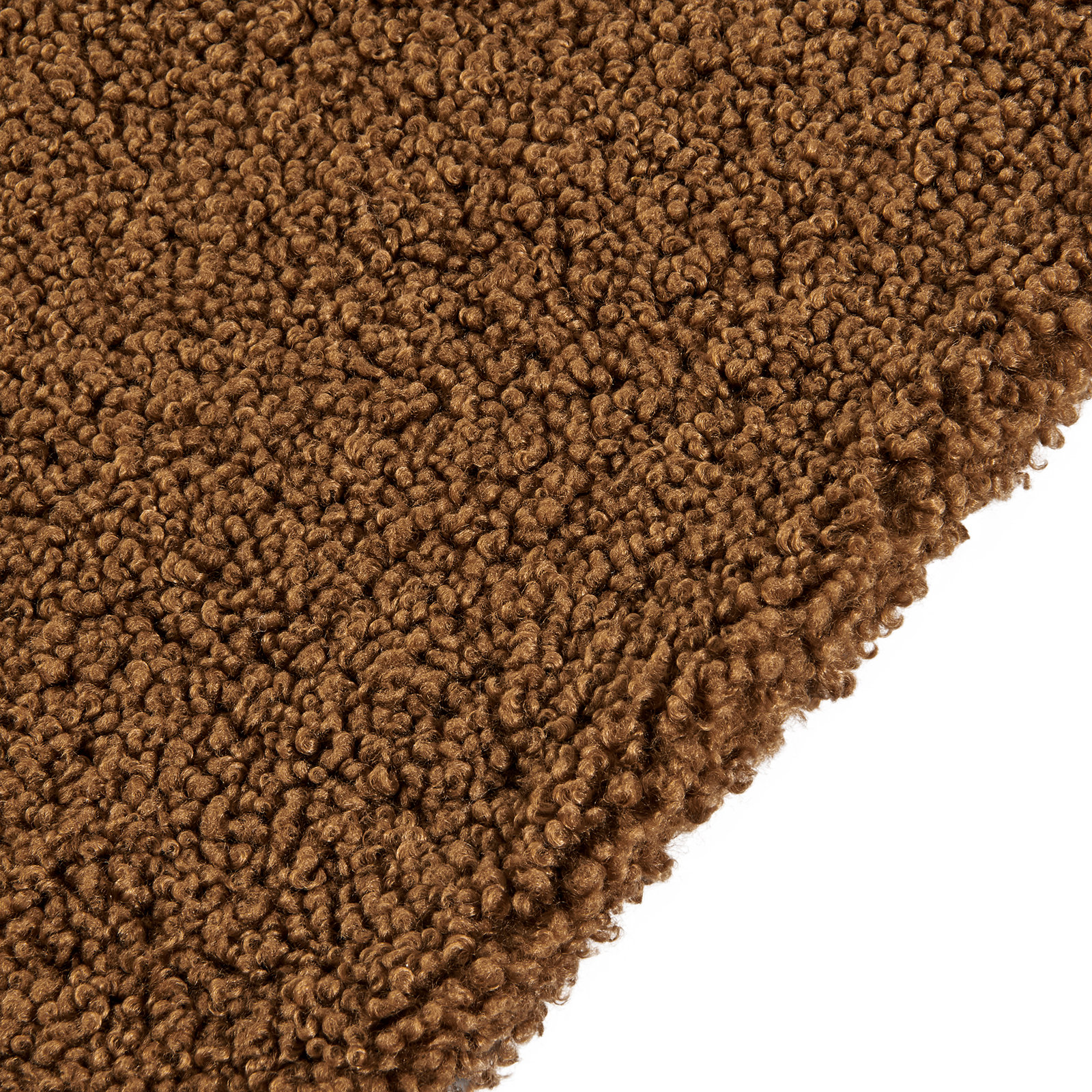 Teddy Throw Pillow, Brown, 18"H x 18"W