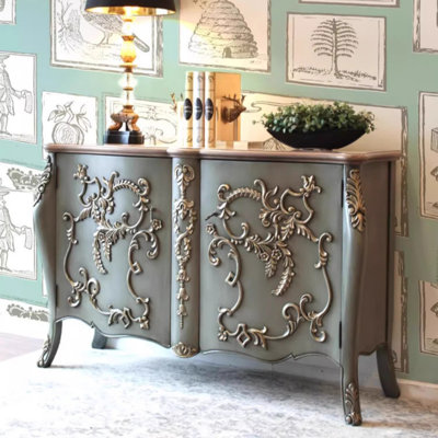 American Classical Carved Sideboard