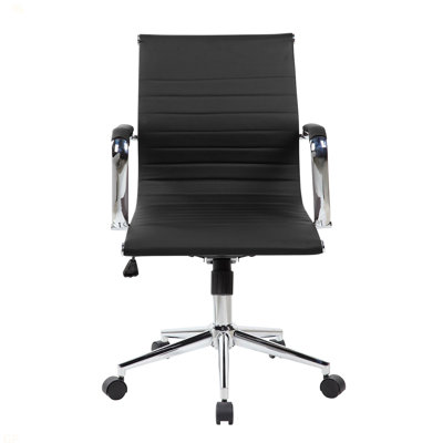 Techni Mobili Modern Medium Back Executive Office Chair